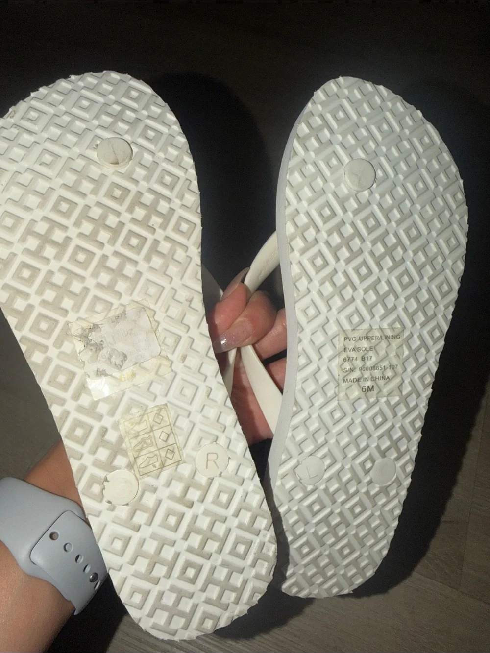 Tory Burch Flip Flops size 6